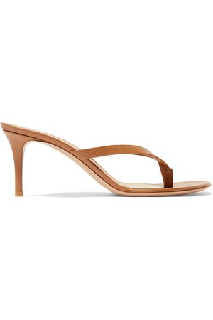 Gianvito Rossi | Calypso 70 leather sandals | NET-A-PORTER.COM