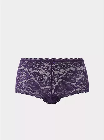 Purple Lace Cheeky Panty | Torrid