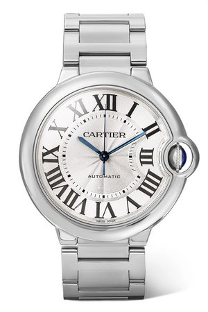 Cartier | Ballon Bleu de Cartier 36.6mm stainless steel watch | NET-A-PORTER.COM