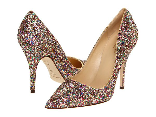 Kate Spade New York - Licorice Too (Licorice Too Multi Glitter) Women's Slip-on Dress Shoes