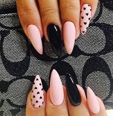 pink and black nails - Google Search