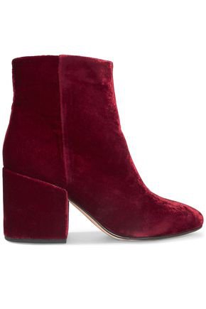 Taye velvet ankle boots | SAM EDELMAN | Sale up to 70% off | THE OUTNET