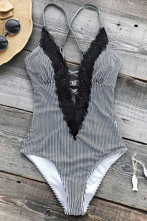 Wish You Well Lace One-piece Swimsuit – Cupshe