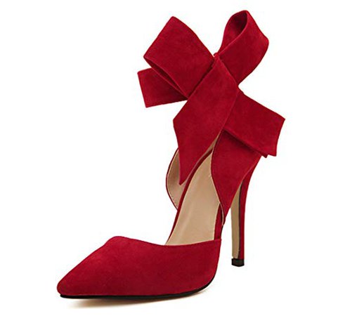 red big bow heels - Google Search