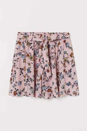 Patterned Shorts - Pink