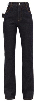 Bottega Veneta - High-rise Flared-leg Jeans - Womens - Dark Blue - Google Search