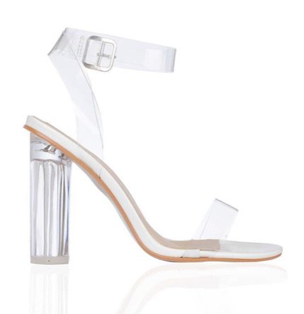 isawitfirst clear block heel