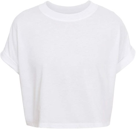 Balmain Cropped Cotton T-Shirt Size: XXS