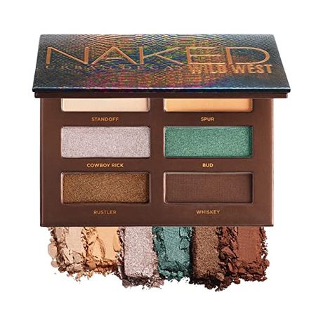 Amazon.com: URBAN DECAY Naked Wild West Mini Eyeshadow Palette - 6 Neutral, Travel-Sized Shades - Richly Pigmented & Ultra Blendable Mattes and High-Shine Shimmers - Up to 12 Hour Wear - Perfect for Travel : Beauty & Personal Care