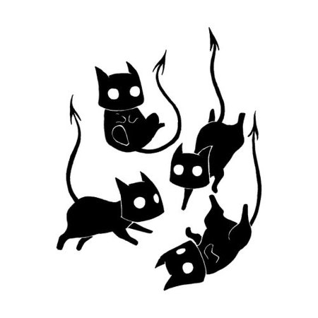 little demon kitties