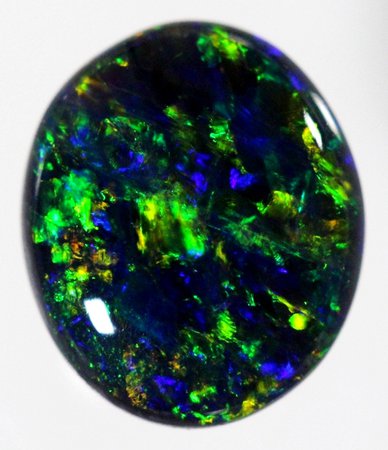 Brilliant Solid Black Opal Lightning Ridge! (118) .75ct | Global Opals - Australian Black Opals
