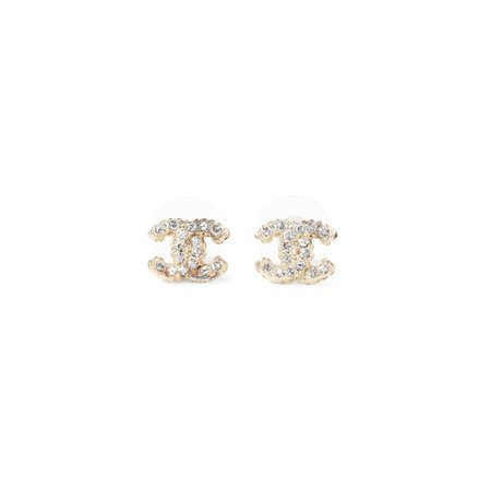 chanel-logo-stud-earrings-metallic-1 (1600×1600)