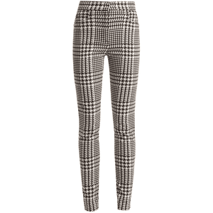 black plaid pants checkered