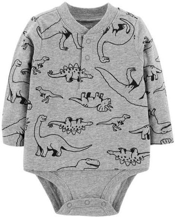 Baby Boy Double-Decker Dinosaur Collectible Bodysuit | Carters.com