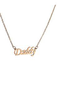 daddy necklace - Google Search