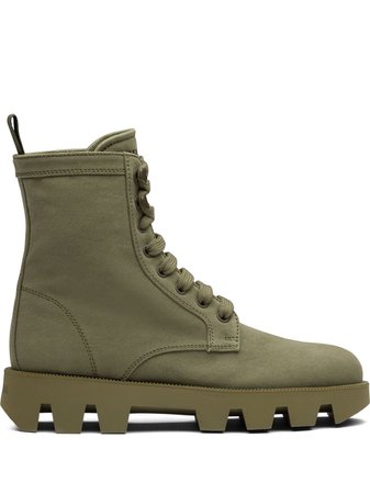 Prada Denim Ankle Boots Ss20 | Farfetch.com