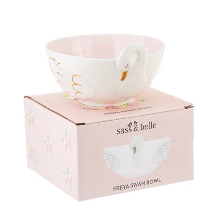 pink swan bowl