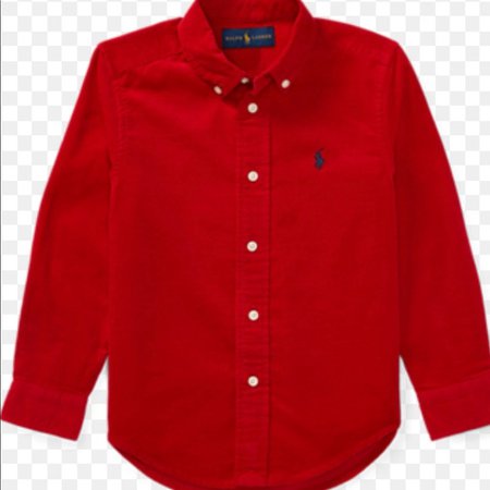 Polo by Ralph Lauren Shirts & Tops | Boys 4 16 Button Down Red Polo Valentines | Poshmark