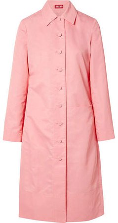 Maura Shell Trench Coat - Pink