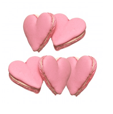 ☕️Welcome to the Café🫖 — laduree-et-cigarettes: Heart-shaped rose macarons...