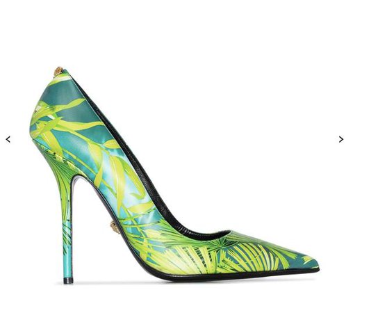versace green heels - Pesquisa Google