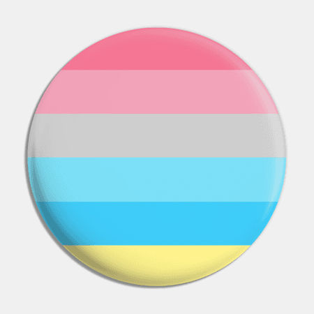 genderflux pride pin