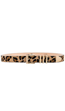 B-Low the Belt Richie Leopard Belt in Leopard & Gold | REVOLVE