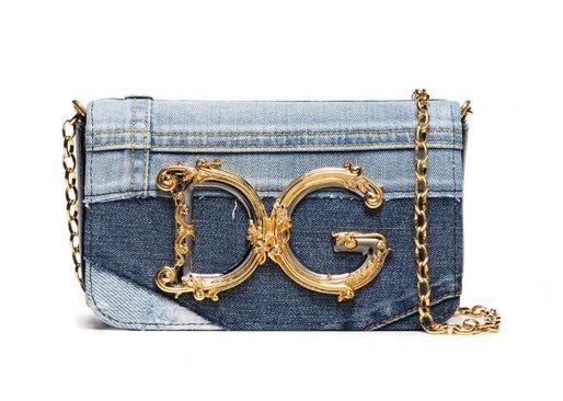 dolce & gabana dg girls denim mini bag $1,695