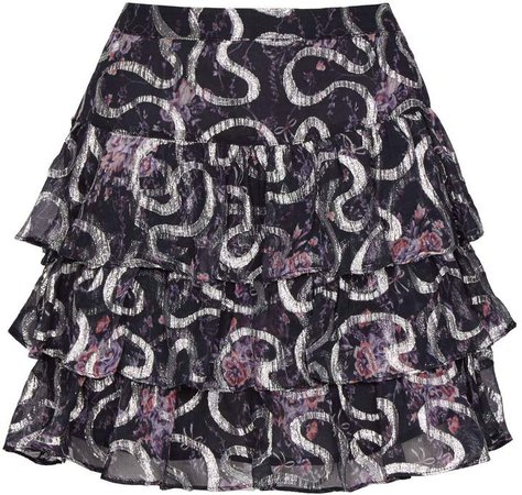 Love Shack Fancy Alyssa Ruffle Skirt