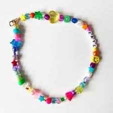 kandi bead necklace - Google Search