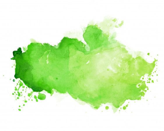 Green Watercolor Wash