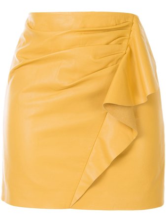 Michelle Mason Ruffled Mini Skirt - Farfetch