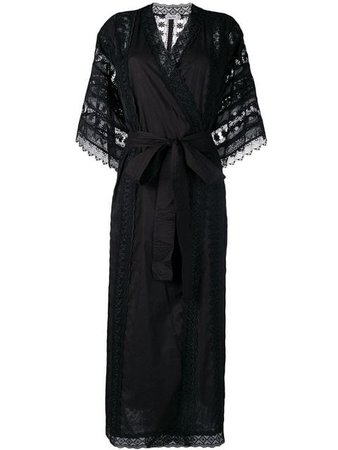 Charo Ruiz Kimono Con Diseño De Encaje - Farfetch