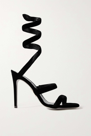 tall black heels