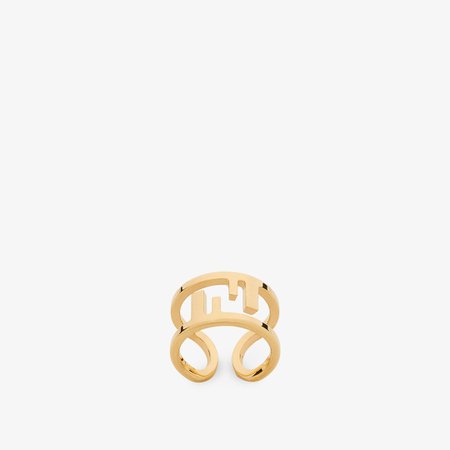 O’Lock Ring - Gold-coloured ring | Fendi
