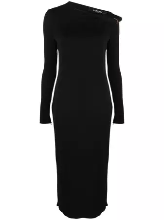 Versace long-sleeve Midi Dress - Farfetch