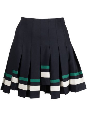 Monse step-hem Pleated Mini Skirt