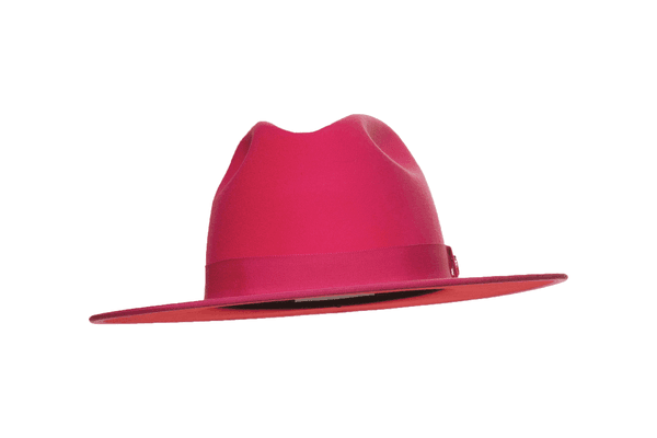 hot pink and organge fedora hat - Google Search