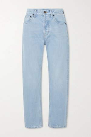 Blue Boyfriend jeans | SAINT LAURENT | NET-A-PORTER
