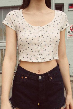 Zelly Thermal Top - Crop Tops - Tops - Clothing