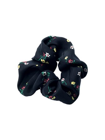 Posy Floral Silk Scrunchie — HVN