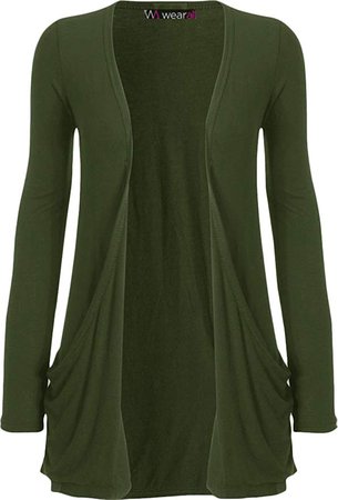 Olive-Green Sweater/Cardigan