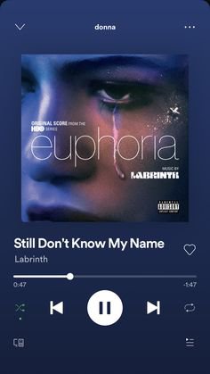 "Still Don't Know My Name" by Labrinth on Spotify