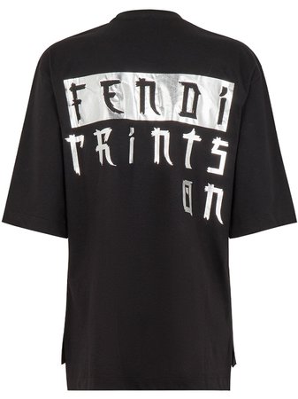 Fendi Fendi Prints On graphic-print T-shirt