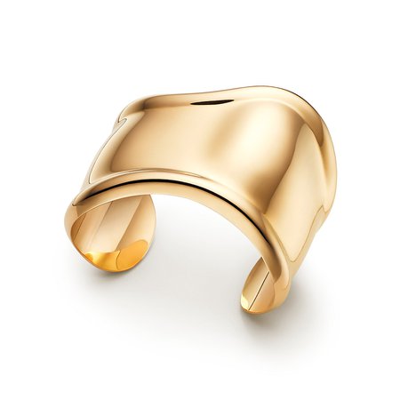 Elsa Peretti small Bone cuff in 18k gold