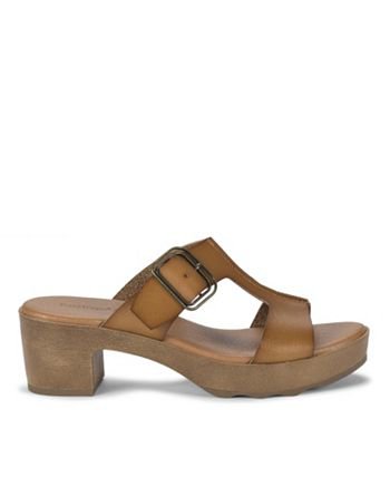 Baretraps Gwenney Block Heel Slide Sandals & Reviews - Sandals - Shoes - Macy's