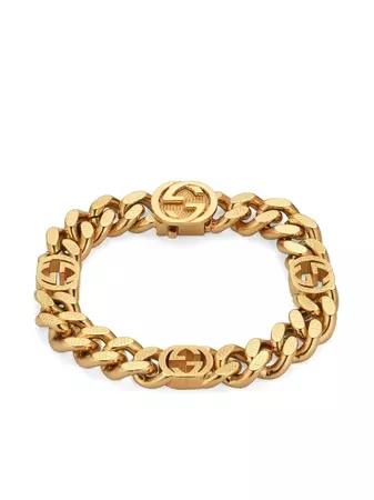 Gucci Interlocking G Chain Bracelet - Farfetch