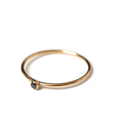 Dia Black Ring – KOZAKH Jewelry