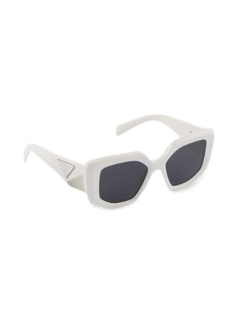 Prada Eyewear Symbole triangle-logo Sunglasses - Farfetch