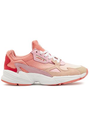 Adidas Originals - Falcon Sneakers with Suede and Mesh - pink